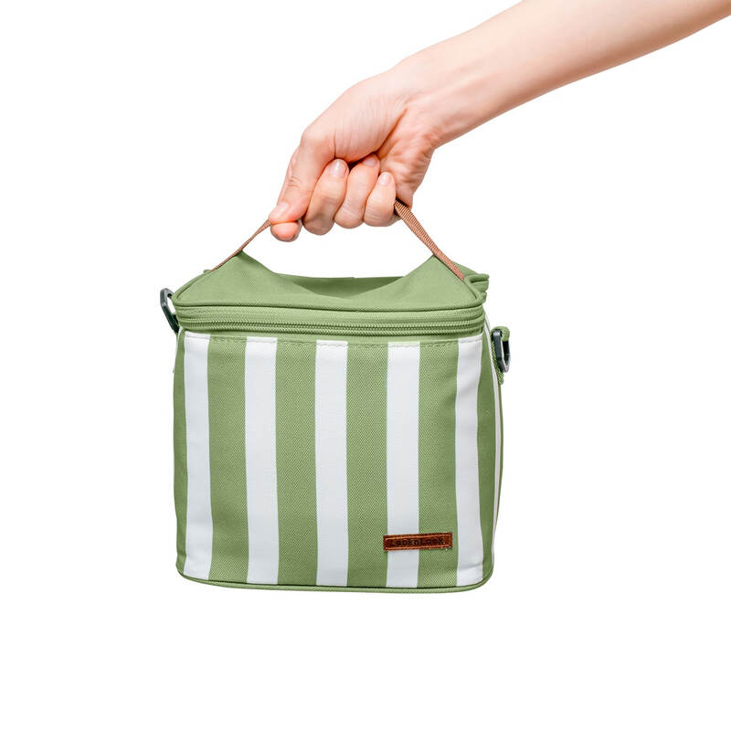 Striped lunch box bag - 3 colors image number null